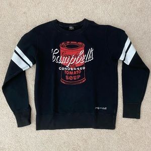 SPRZ NY Uniqlo Andy Warhol Campbell’s Soup Sweatshirt